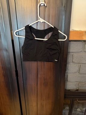RBX Black Racerback Sports Bra